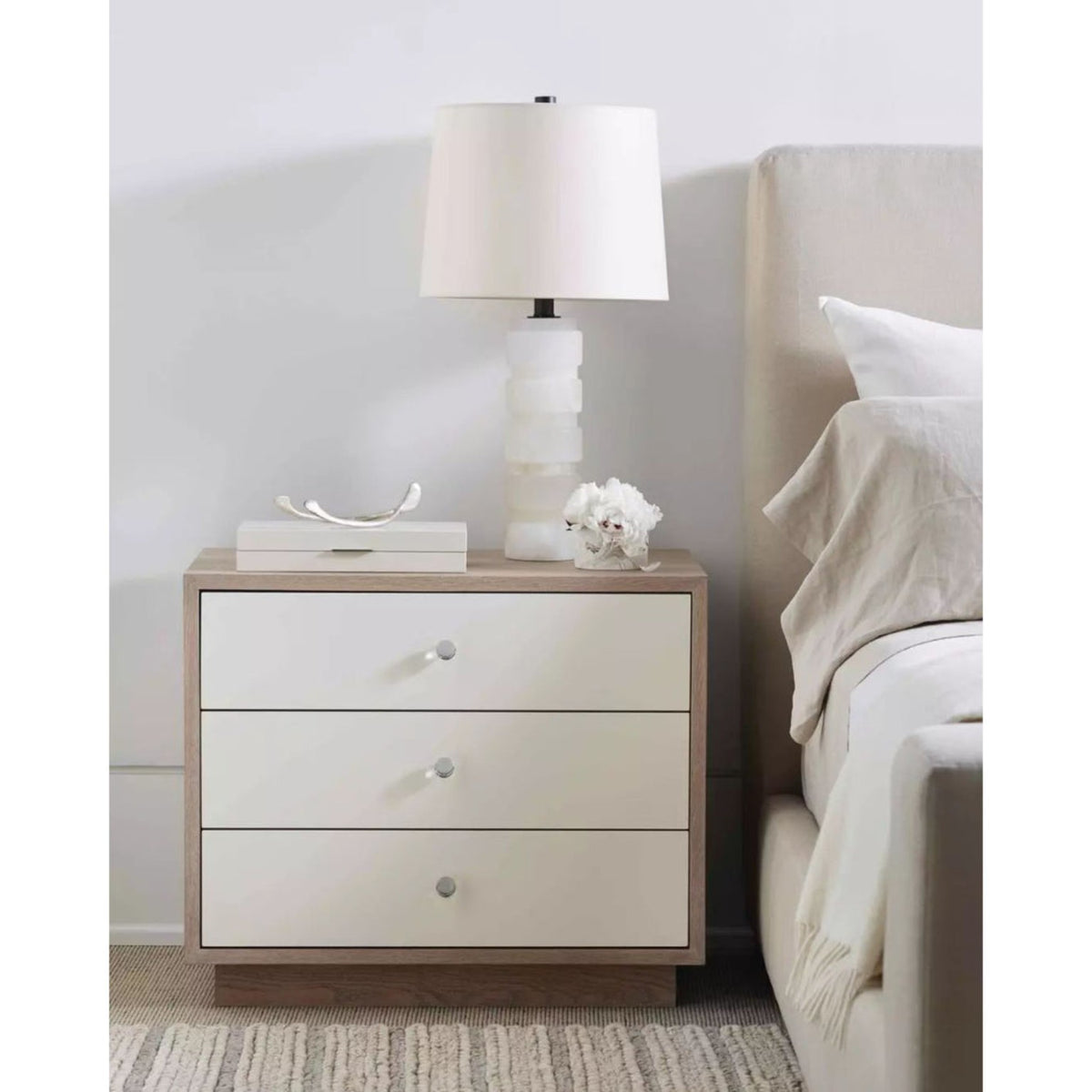 Boho Comode three-drawer bedroom storage by Tafaseel Home Decor