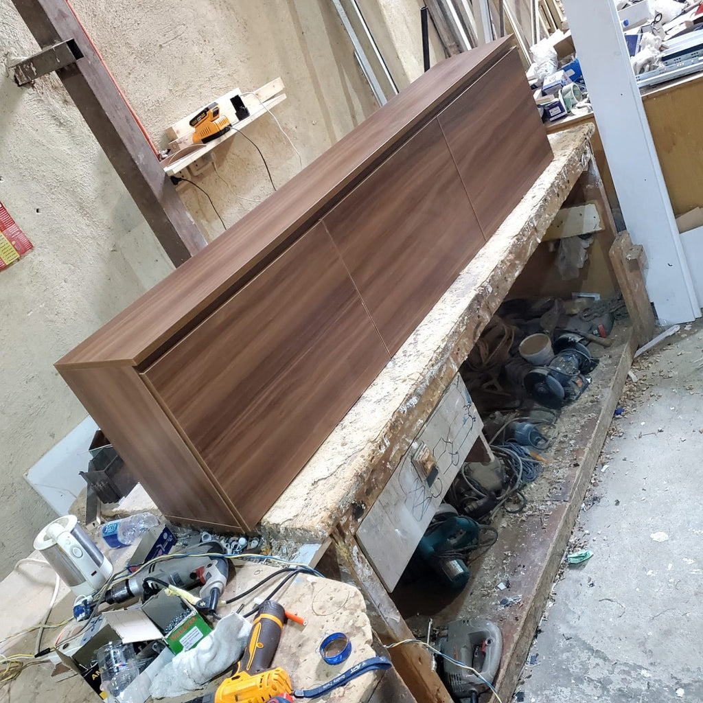 Plain TV Unit wall mounted - Tafaseel Home Decor