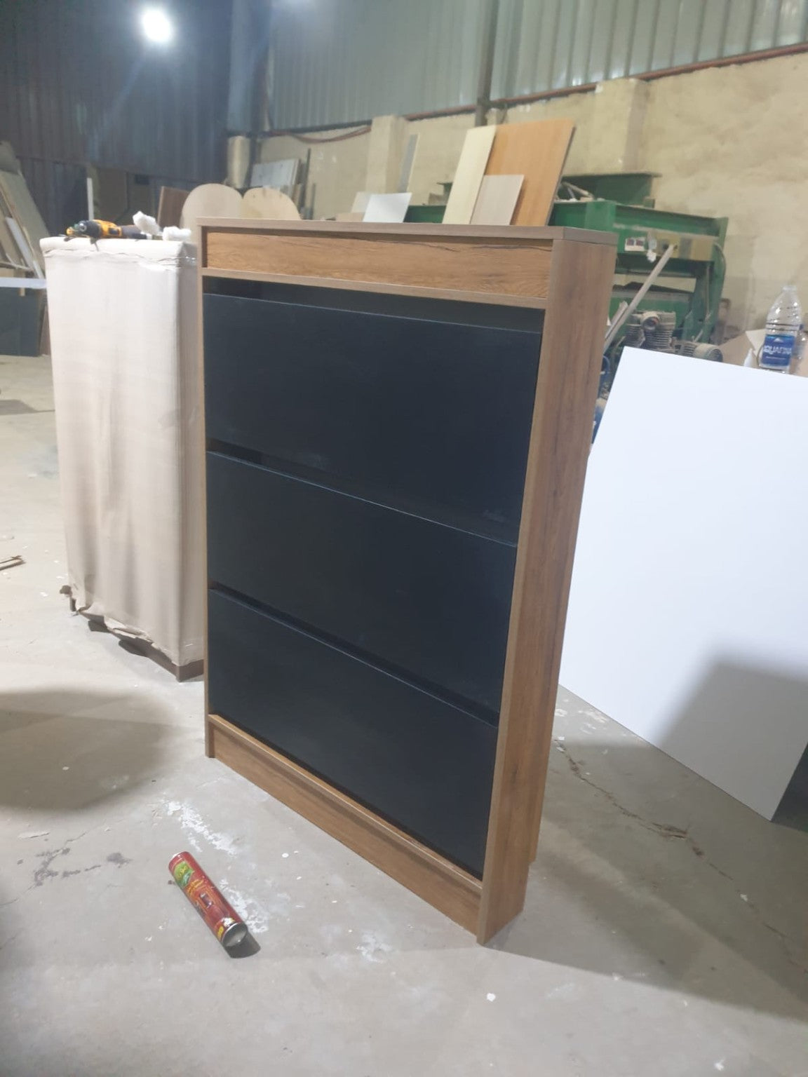 Essential Extra Storage Shoe Cabinet rear view