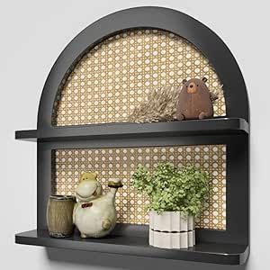 Round Rattan Electric Box Cover side view