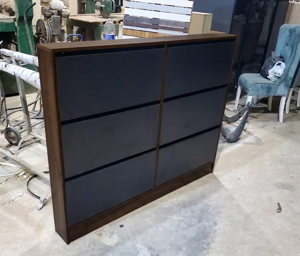 Essential MDF Shoe Cabinet full view
